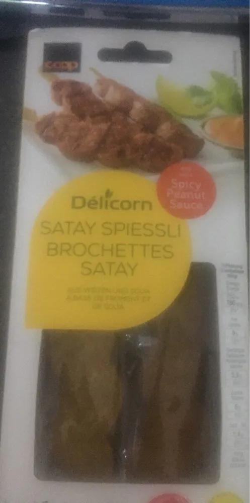 Brochettes satay