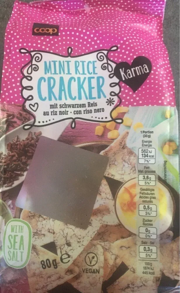 Mini rice cracker