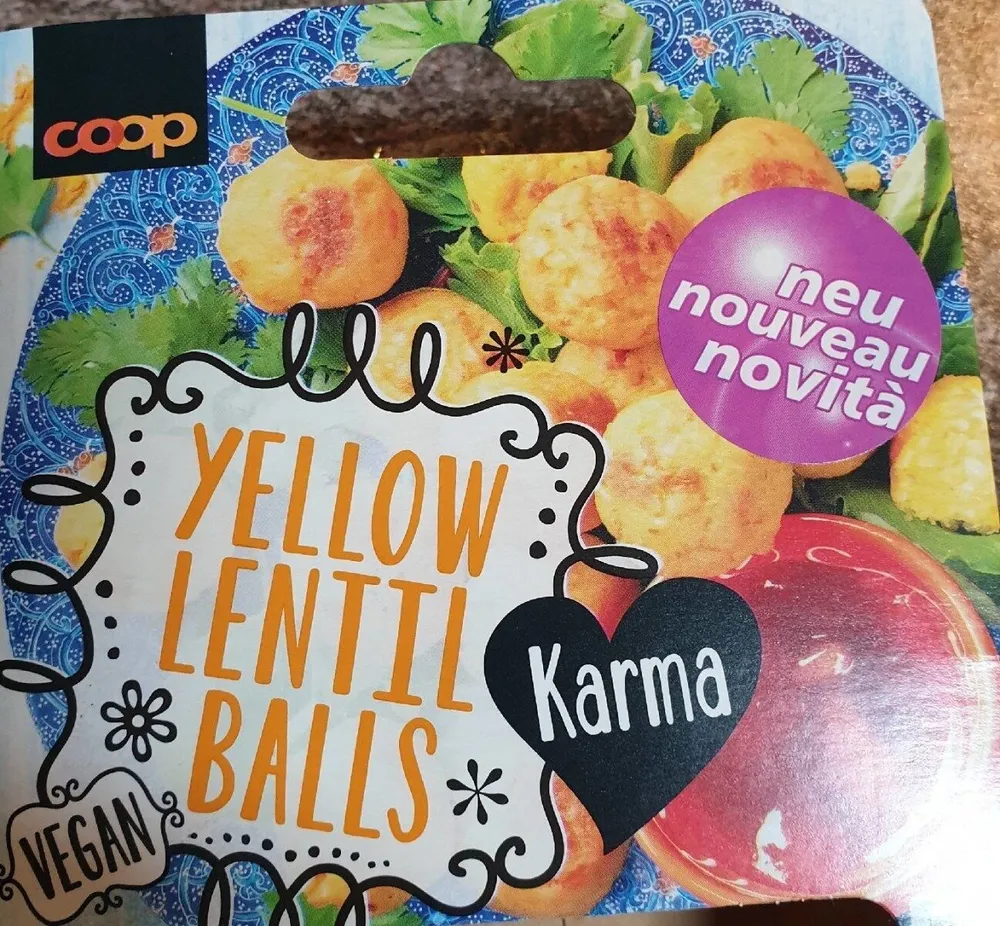 Yellow Lentil Balls