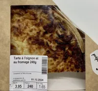 Tarte à l’oignon et au fromage