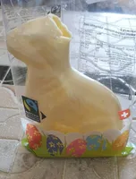 Lapin en chocolat blanc