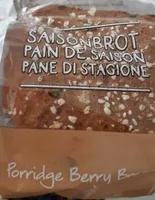 Porridge Berry bread