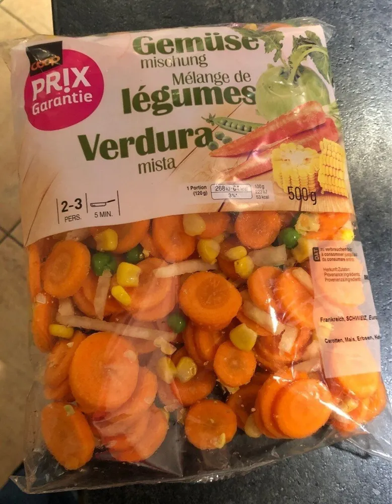Mélange de légumes