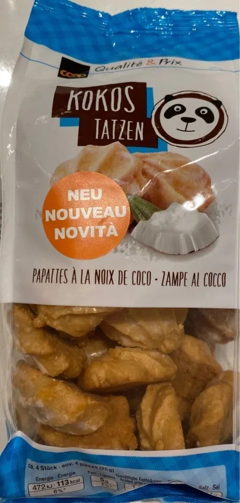 Papattes à la noix de coco