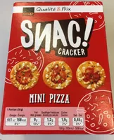 Snac cracker mini pizza