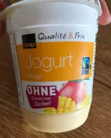Jogurt Mangue, sans sucres ajoutés