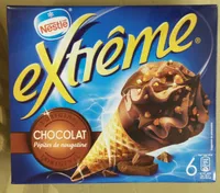 Extrême Original Cônes Glacés Chocolat Pépites de Nougatine