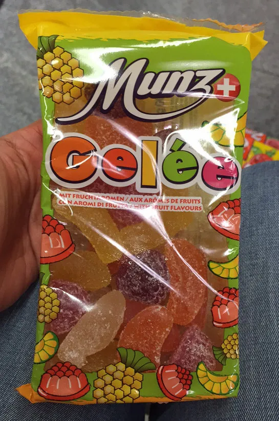 Gelée aux arômes de fruits