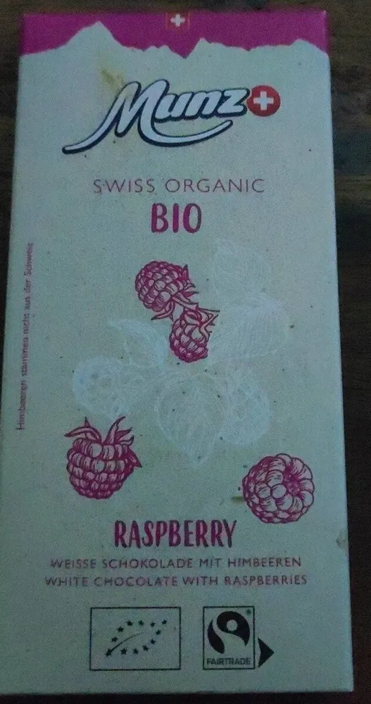 Swiss organic bio chocolat