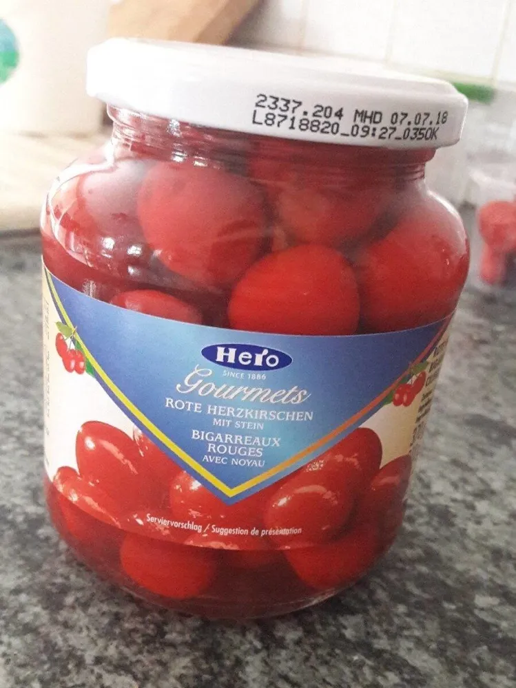 Gourmet bigarreaux rouges