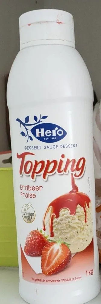 Topping - fraise