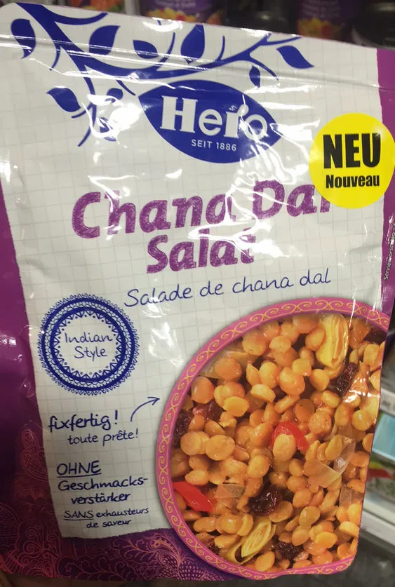 Salade de Chana Dal
