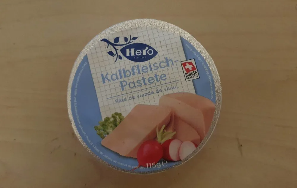 Pate de viande de veau