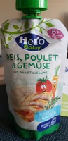 Reis, poulet & gemuse