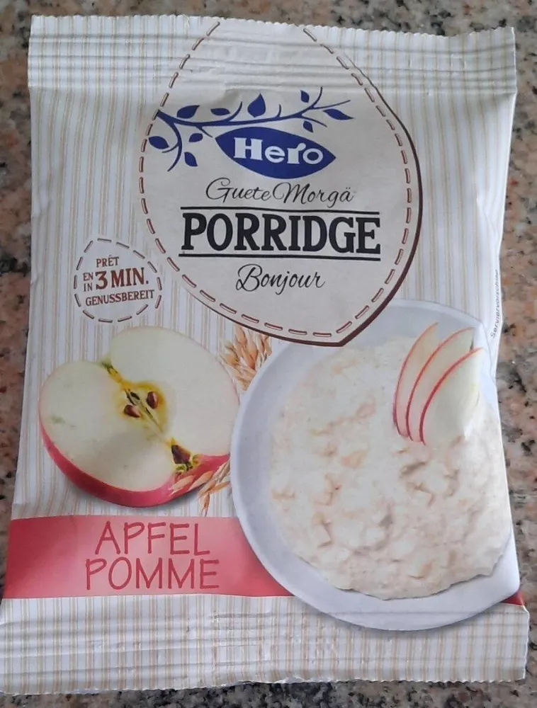 Porridge bonjour Apfel
