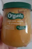 Organix must corn, Apple & pineapple