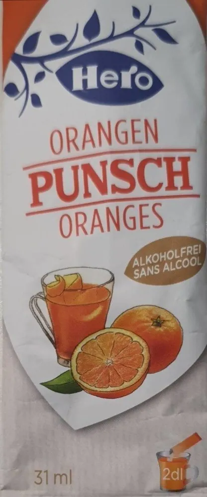 Orangen punsch