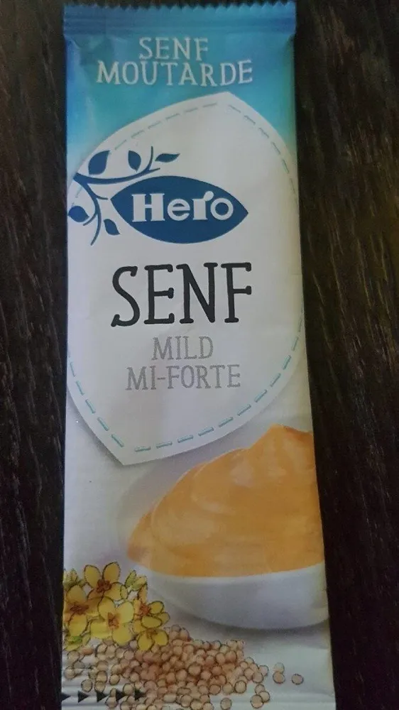 Hero Senf Mild forte