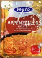 APPENZELLER RÖSTI avec du fromage Appenzeller
