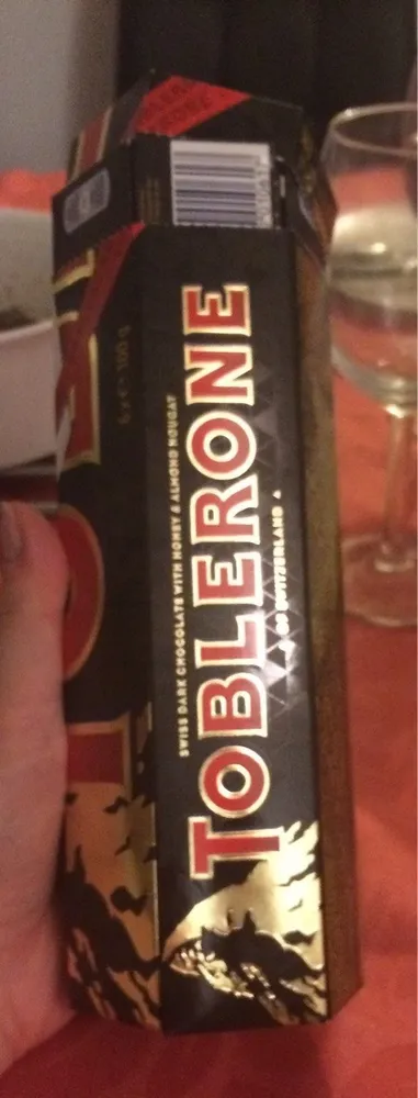 Toblerone extra noir