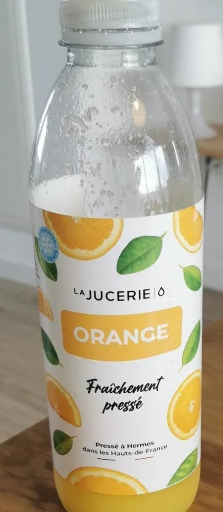 Jus d'orange fraîchement pressé