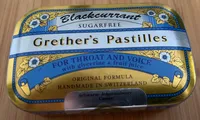 Grether's Pastilles Blackcurrant Zuckerfrei