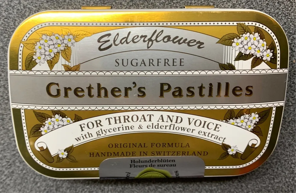 Pastille à la fleur de sureau