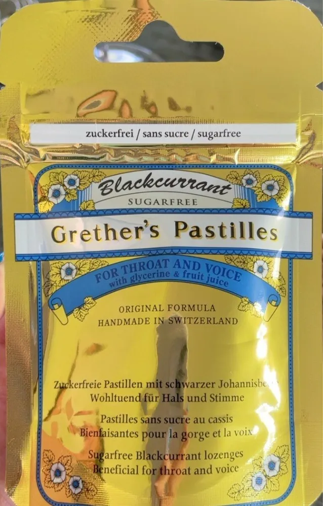 Grether‘s pastilles