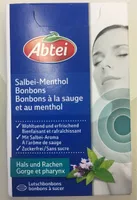 Bonbons a la sauge et au menthol
