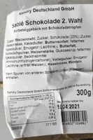 Sablé Schokolade