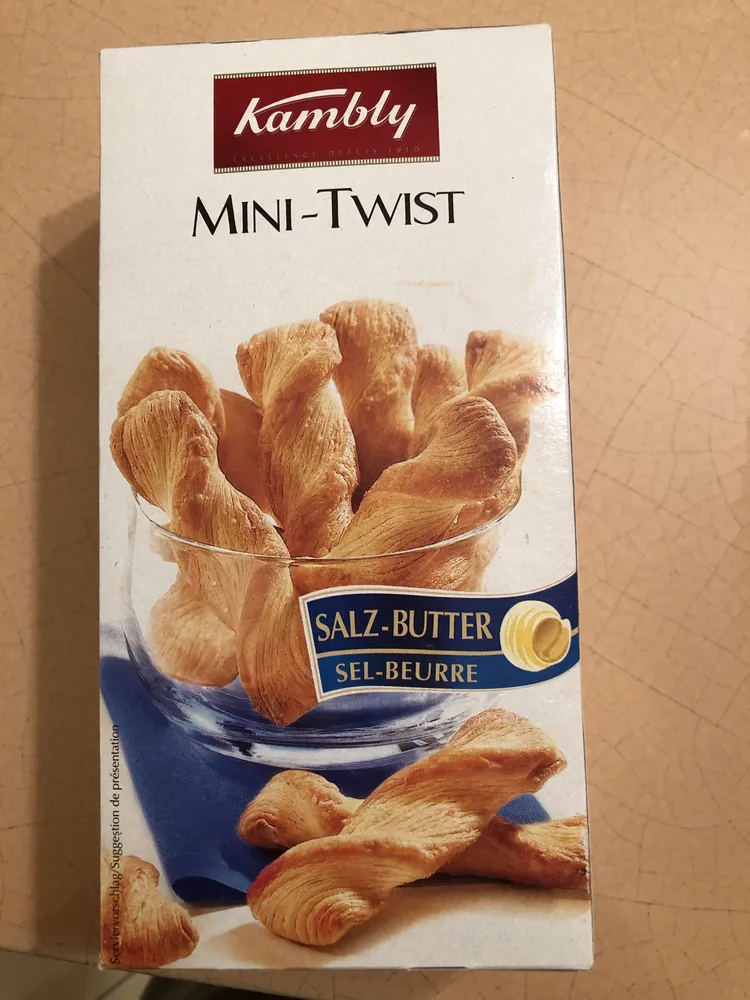 Mini twist sel beurre