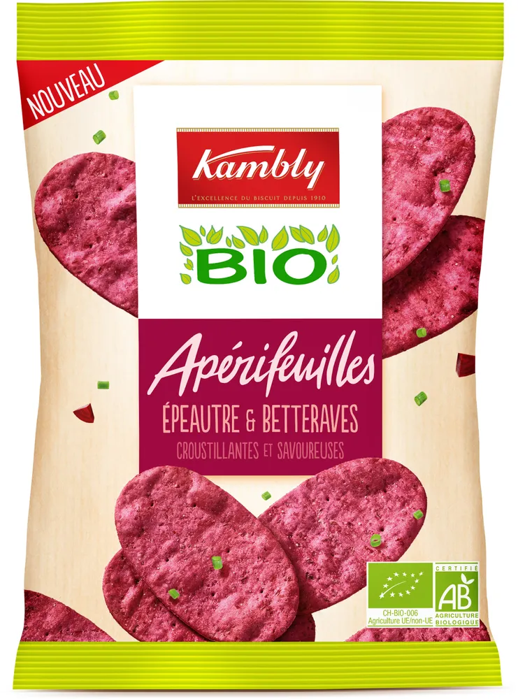 Apérifeuilles Épeautre et Betteraves Bio