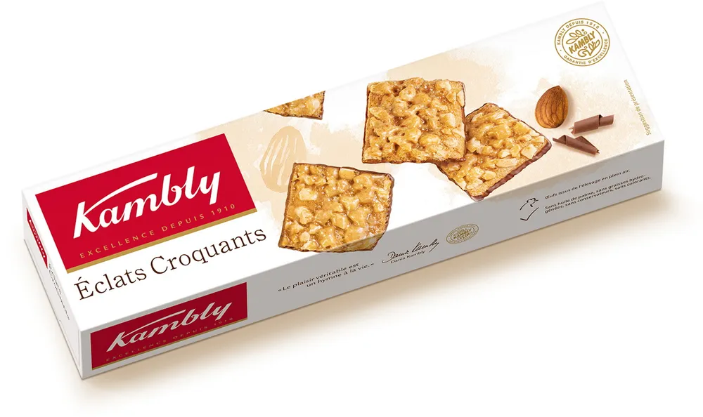 ECLATS CROQUANTS AMANDES 90G - KAMBLY - 90g