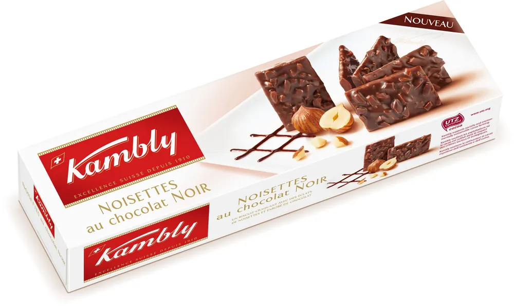 NOISETTES CHOCOLAT NOIR 100G - KAMBLY - 100g