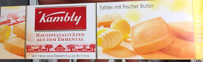 Sablés mit frischer Butter