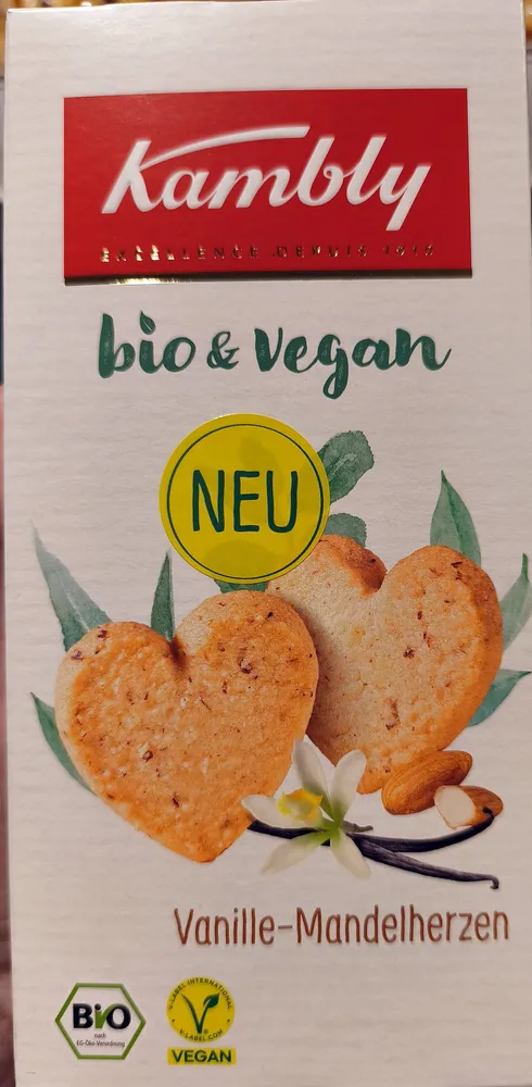Vanille-Mandelherzen