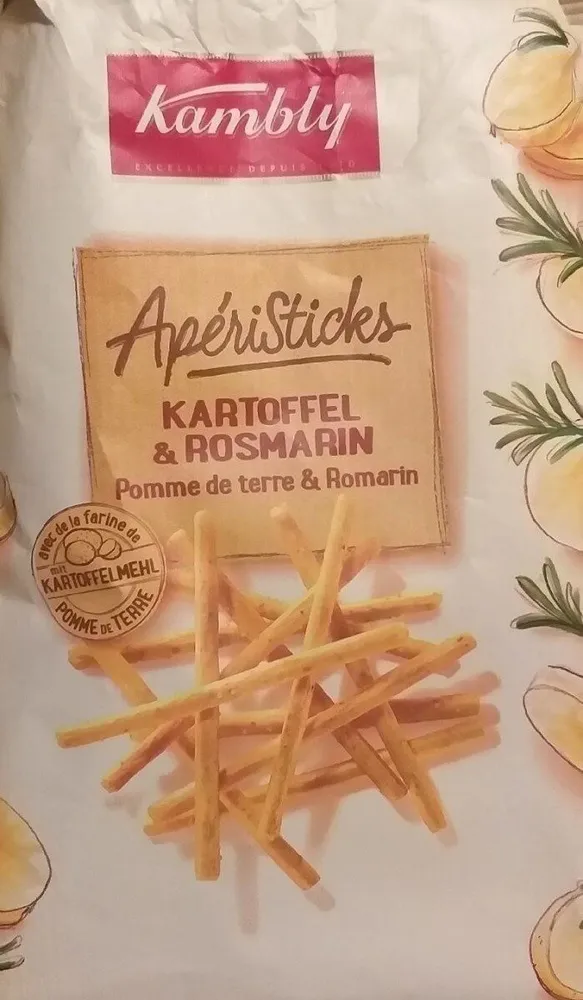 ApériSticks Pomme de terre & Romarin