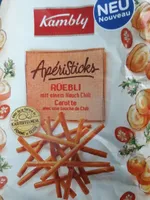 Kambly ApériSticks Rüebli mit einem Hauch Chili