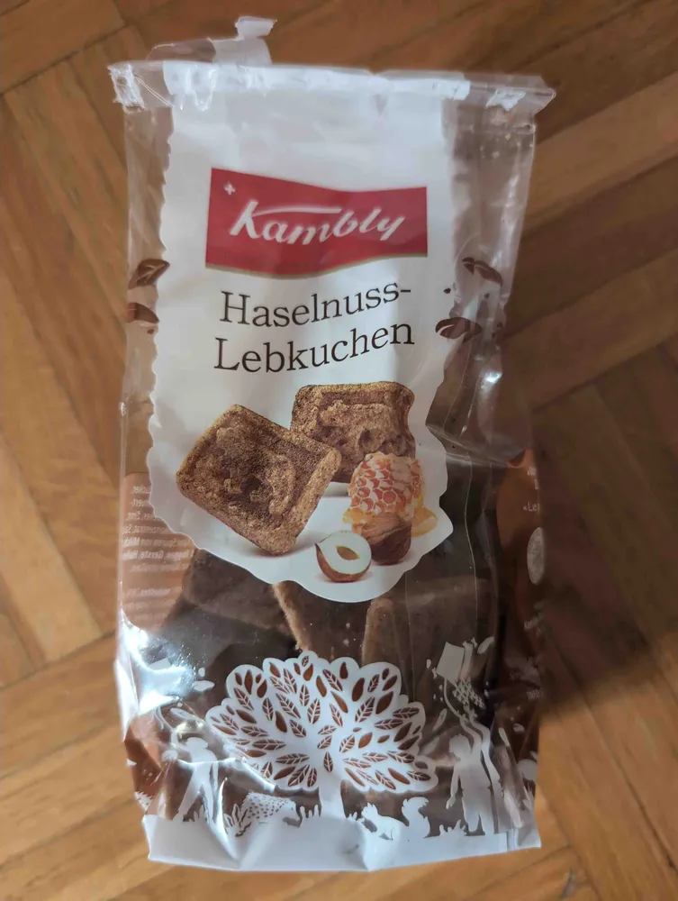 Hasselnuss-Lebkuchen