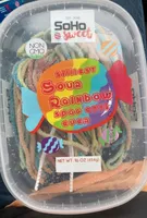 Silliest sour rainbow spagetti ever
