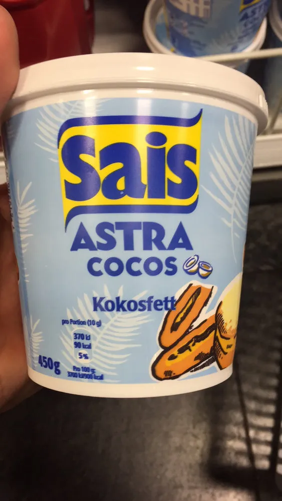 Sais ASTRA COCOS graisse de noix de coco