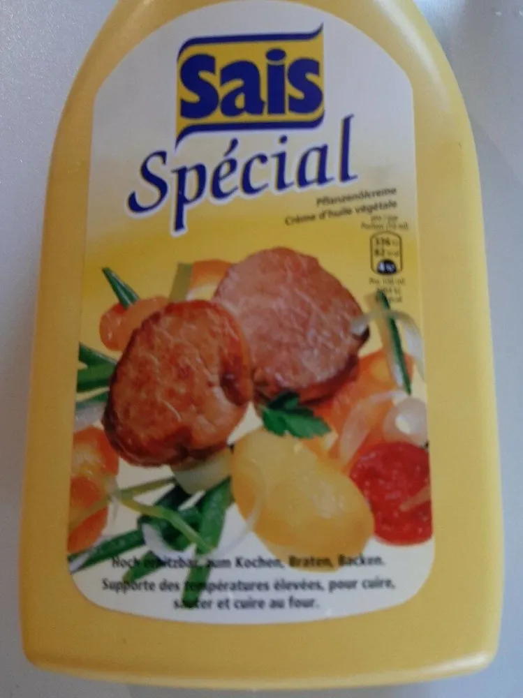 Crème D'huile Végétale Spécial Sais 50cl, 1 Bouteille