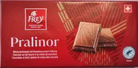 Pralinor Milchschokolade mit Haselnusscreme-Füllung