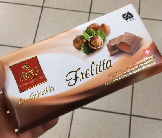 Les Adorables Frelitta Chocolat au lait fourré aux noisettes