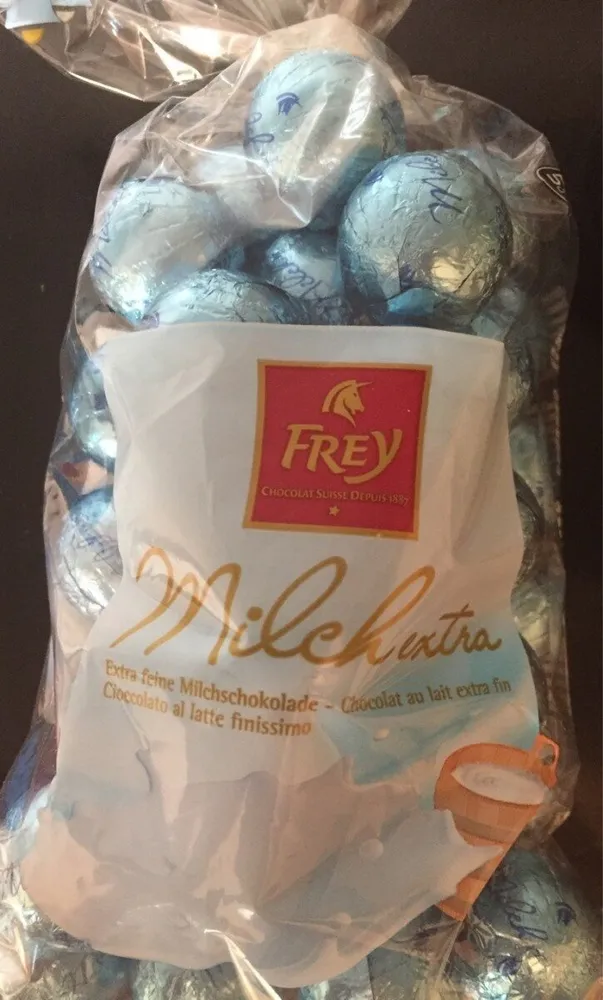 Milch extra Chocolats au lait extra fin
