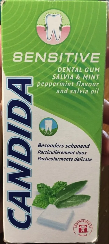 Sensitiv Dental Kaugummi Pfefferminz