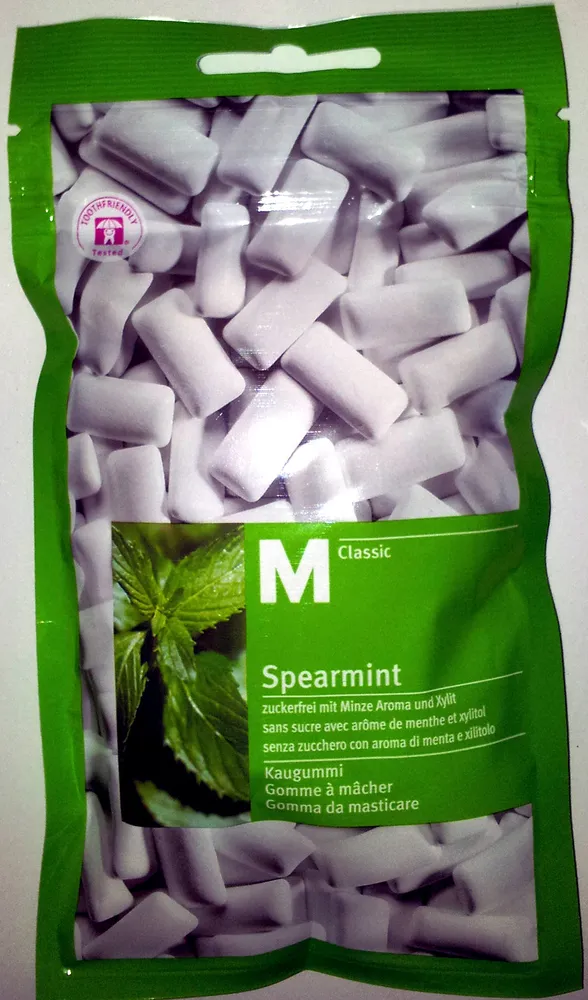 Gomme à mâcher Spearmint