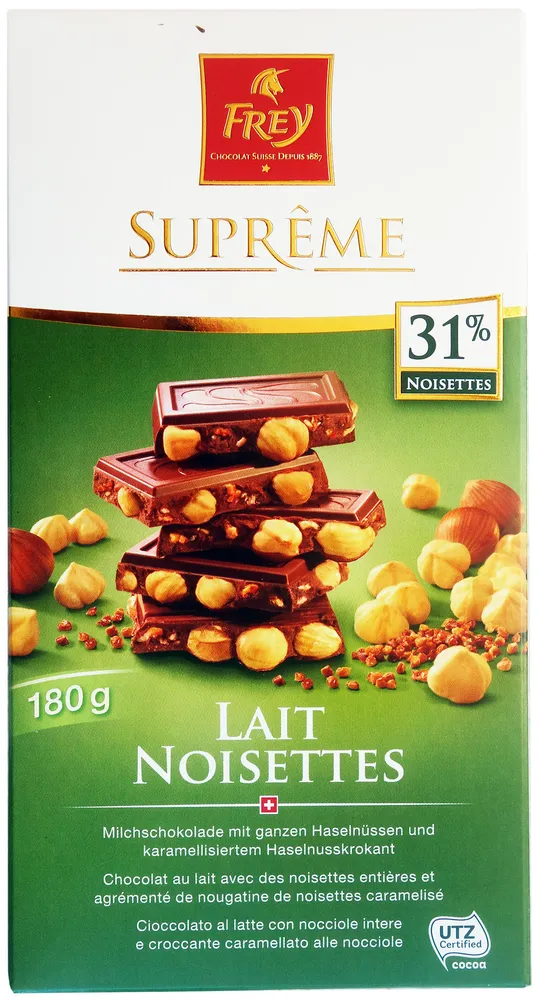 Suprême Lait Noisettes