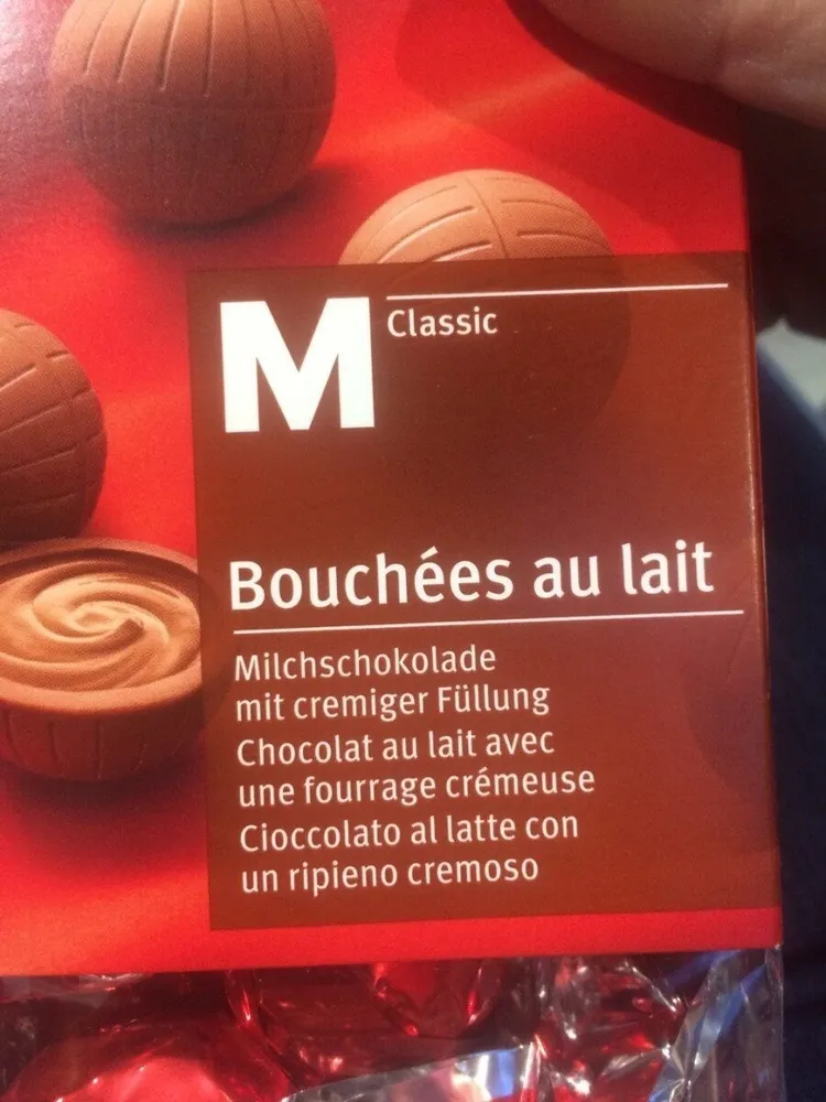 Bouchées au lait