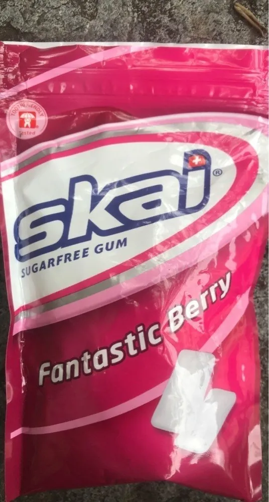 skai chewing gum fantastic berry